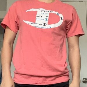 Pink Champion cotton t-shirt #pinktee
Size- S
Good condition